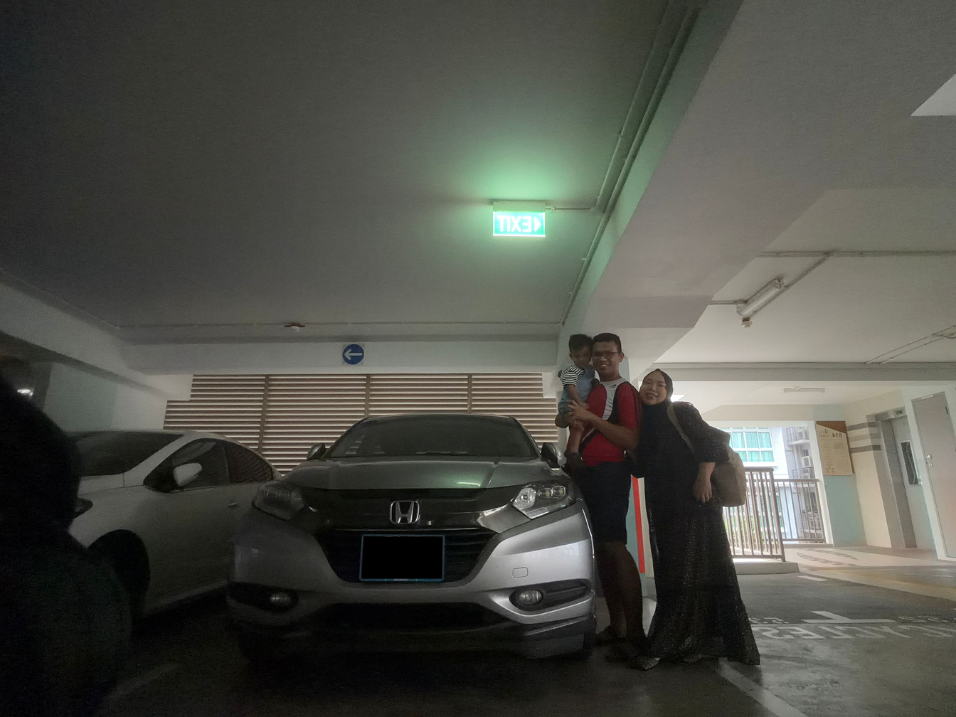 Nasrullah with a Tribecar