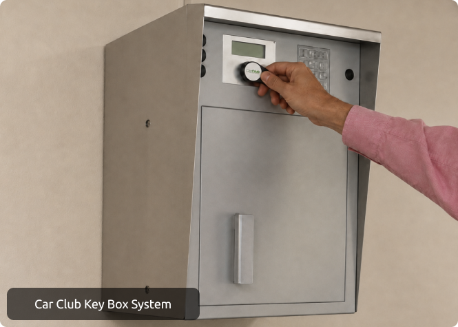 Car Club Key Box System